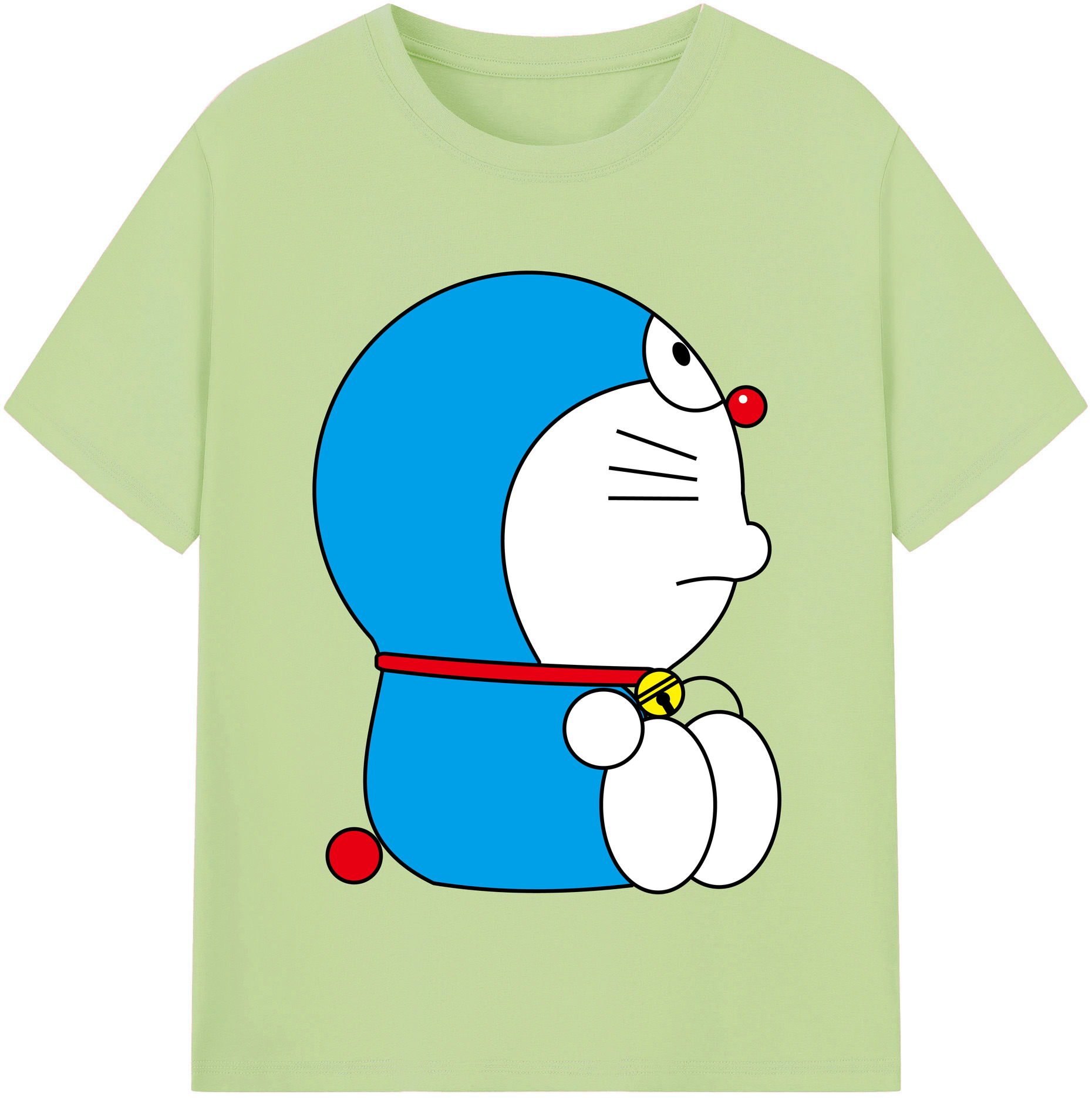 （画像用） ドラえもん Doraemon 綿100％半袖Tシャツ（フロントプリント）